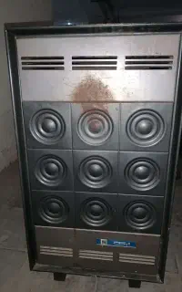 بخاری گازی ایستاده ارج