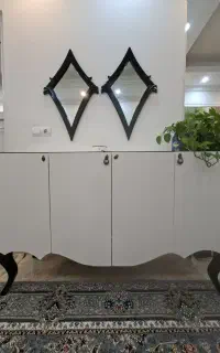 زیر تلوزیون و کمد دراور