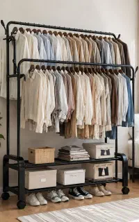 رگال دوبل  دو طبقه چرخدار باکس دار