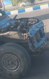 نیسان دیزل تصادفی مدل ۸۹