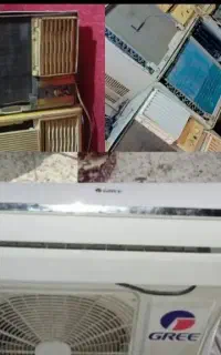 خرید خریدار کولر پنجره اسپلیت سالم خراب سوخته هستم