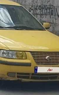 خودرو سمندتاکسی بیرون شهری