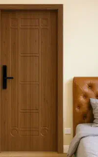 درب MDF رویه PVC