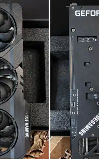 Asus Tuf RTX 3060 Ti 8G درحد اوپن باکس