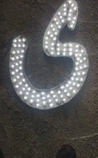 چراغ . led بلوکه ای