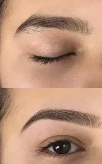 مدل اصلاح و ابرو با بند و شمع کاملا رایگان