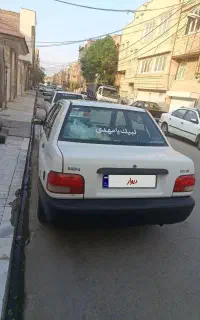 پراید مدل 94. بی رنگ