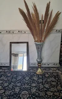 گلدان و اینه