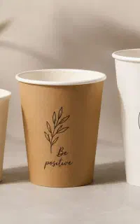 لیوان کاغذی با چاپ اختصاص