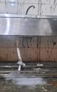 سینک صنعتی آشپزخانه ،، استیل د و لگن