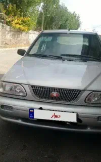 پراید مدل ۸۸ بی رنگ