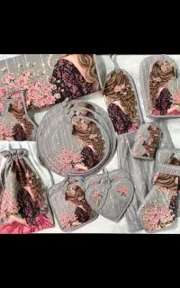 سرویس آشپزخانه مخمل نسوز عروس