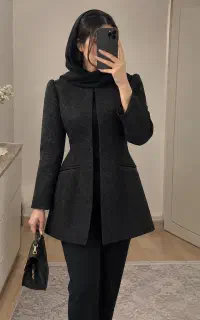 مانتو ژاکارد مجلسی