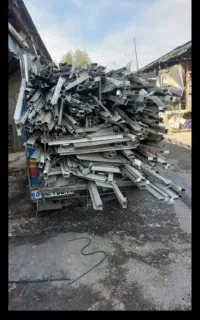 درب پنجره آلمینیومی شوفاژ شاخه ضایعاتی دربند