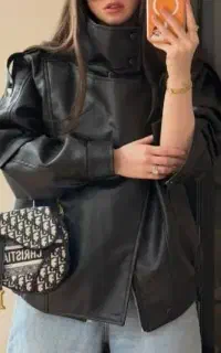 کت چرم مدل Zara