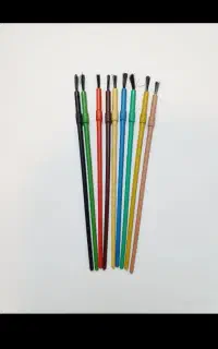 قلم مو /ظرف رنگ