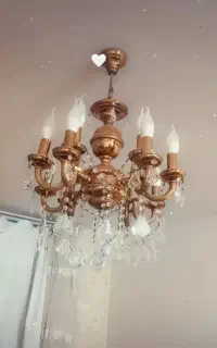 لوستر طرح برنز