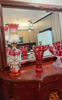 میز کنسول به همراه آینه
