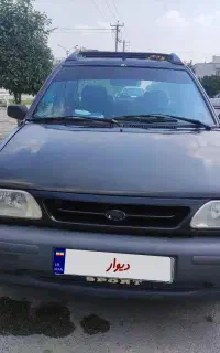 پراید صبا مدل 86 دوگانه فابریک کارخانه