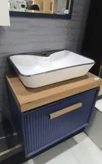 مدل s20  سایز 40*60 ( روشویی کابین دار PVC)