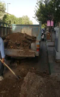 تهیه مصالح و نخاله اتاق بزرگ
