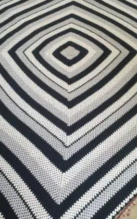 پتوی کاموا بافی