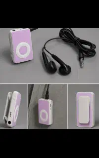 MP3 پلیر طرح iPod Shuffle کلیپ‌دار نوستالژی