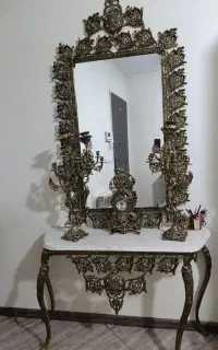 آینه و شمعدان
