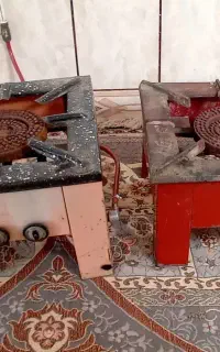 دو عدد گاز دو شعله بزرگ سالم