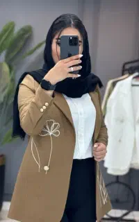 کت گلدوزی