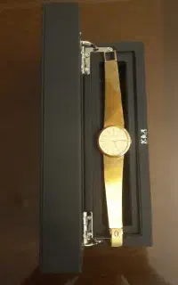 ساعت مردانه دستبند طلای امگا دو ویل اتوماتیک قدیمی