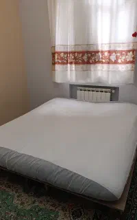 فروش تشک پنبه دونفره + چوب‌های تخت