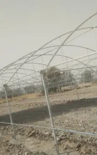 گلخانه پلاستیک کشی  و سیم کشی