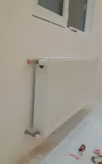 نصب رادیاتور و شیرآلات