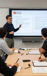 تدریس زبان توسط دبیر رسمی آموزش و پرورش