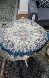 رومیزی مربع ترمه