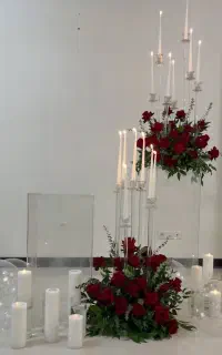 گل ارایی.دیزاین نامزدی بله برون یلدا تولد عقد