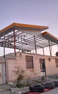 شیروانی واسکلت ساختمان