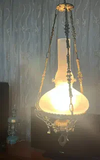 دو عدد لوستر برنزی محکم ترکیه