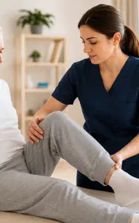فیزیوتراپی و کاردرمانی در منزل