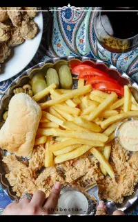 آشپز و کمک آشپزپیتزا