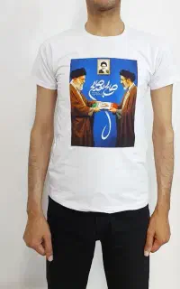 چاپ تیشرت با عکس رهبر