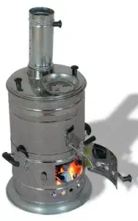 سماور زغالی استیل