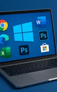 نصب ویندوز + اتصال نت برای لپ تاپ