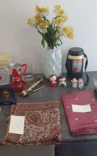 خرده ریز آشپزخانه قلیون رومیزی سفره آبچکان کلمن