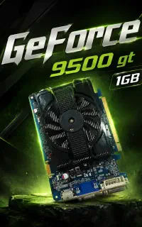 کارت گرافیک ۲۰۱۰ geForce 9500 1gb gt ۱ گیگابایت