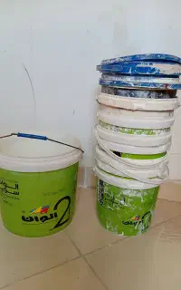 سطل رنگ 12 و 25 کیلویی