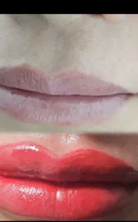 شیدینگ و رفع تیرگی لب