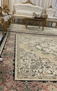 فرش 12متری کویر یزد 2عدد بسیار خوش نقش