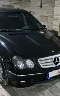 بنز C240  دنده ای بسیار تمیز
